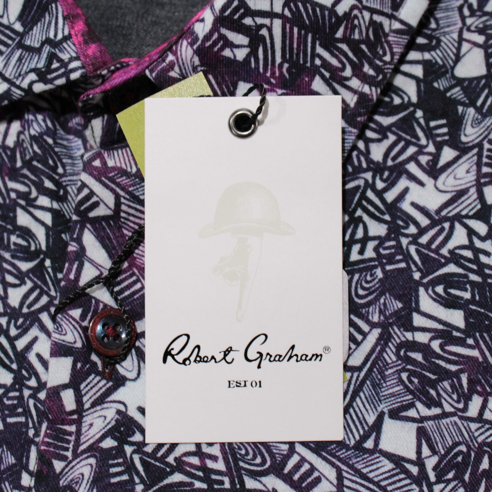 Robert Graham Robert Graham New with tags Shirt Size XL US In Purple Size US XL / EU 56 / 4 - 2 Thumbnail