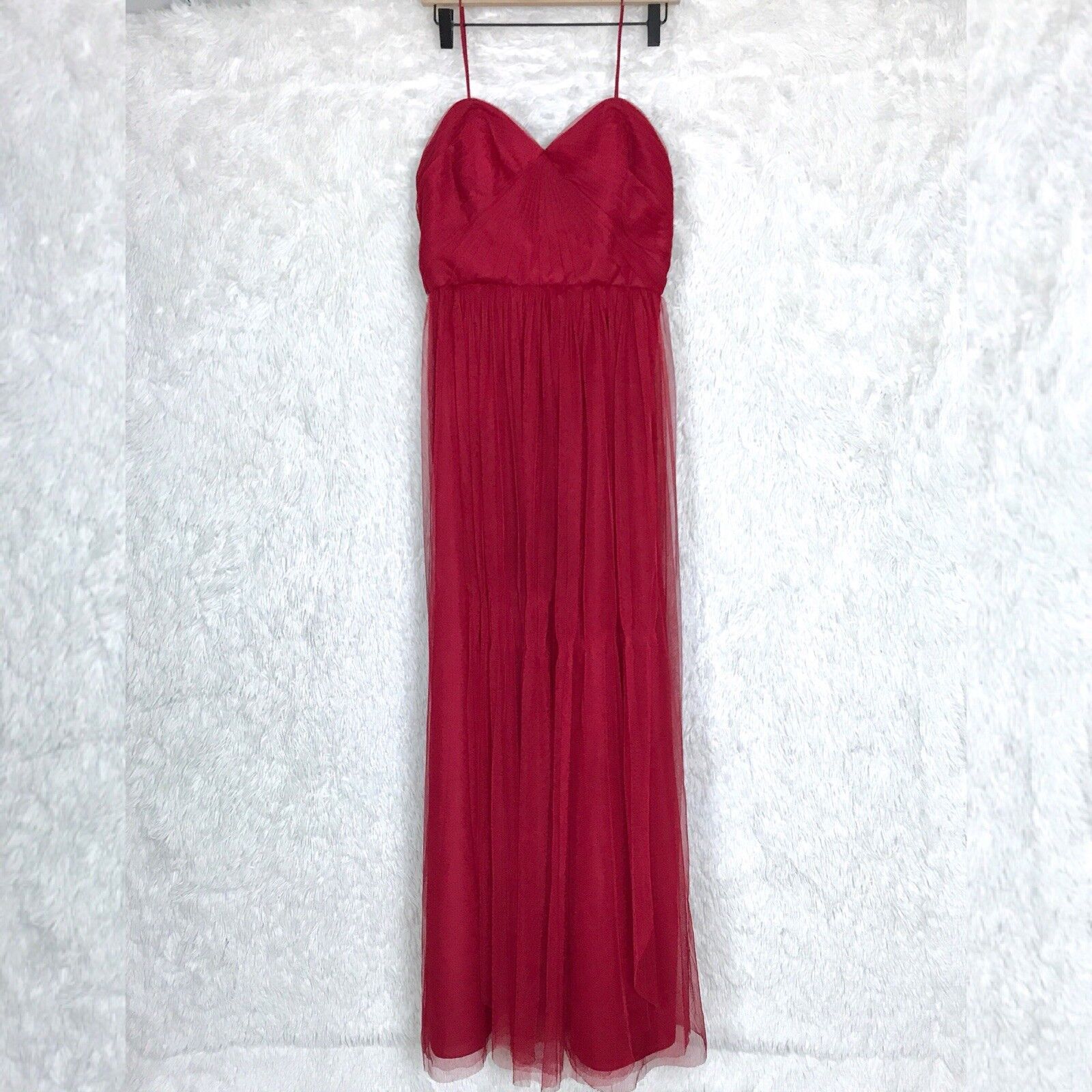 Other Watters Wtoo Infinity Bobbinet Bridesmaid Dress Claret 12 Size XL / US 12-14 / IT 48-50 - 2 Thumbnail