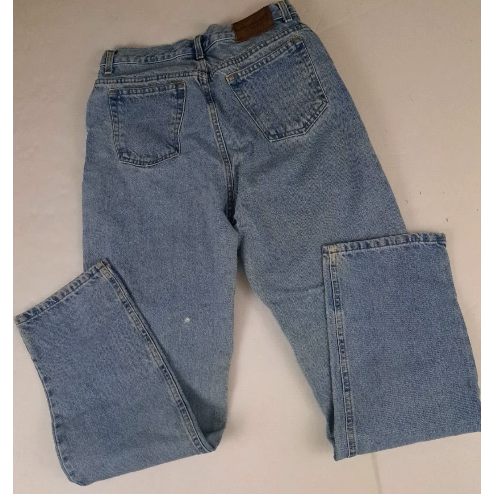 Ralph Lauren Lauren Jeans Co. Jeans Women 10 Blue Dark Straight 29 Inseam 29 Inch Waist Ralph Lauren Size 32" / US 10 / IT 46 - 5 Thumbnail