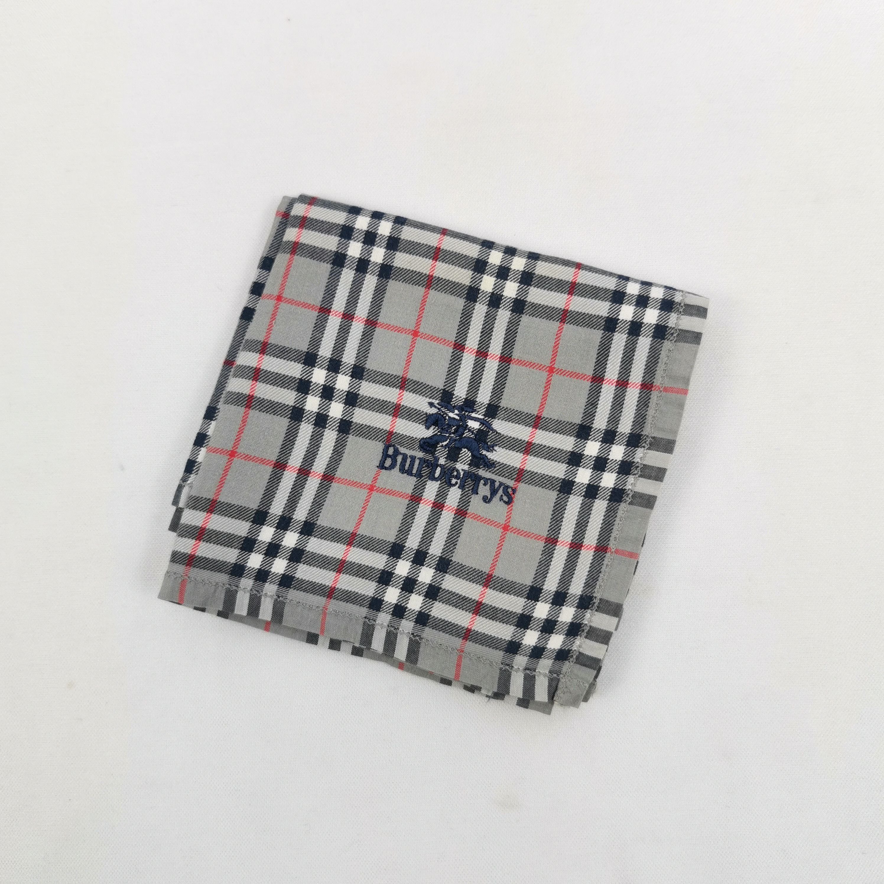 Burberry Vintage Burberry Handkerchief Neckerchief Bandana Size ONE SIZE - 4 Thumbnail