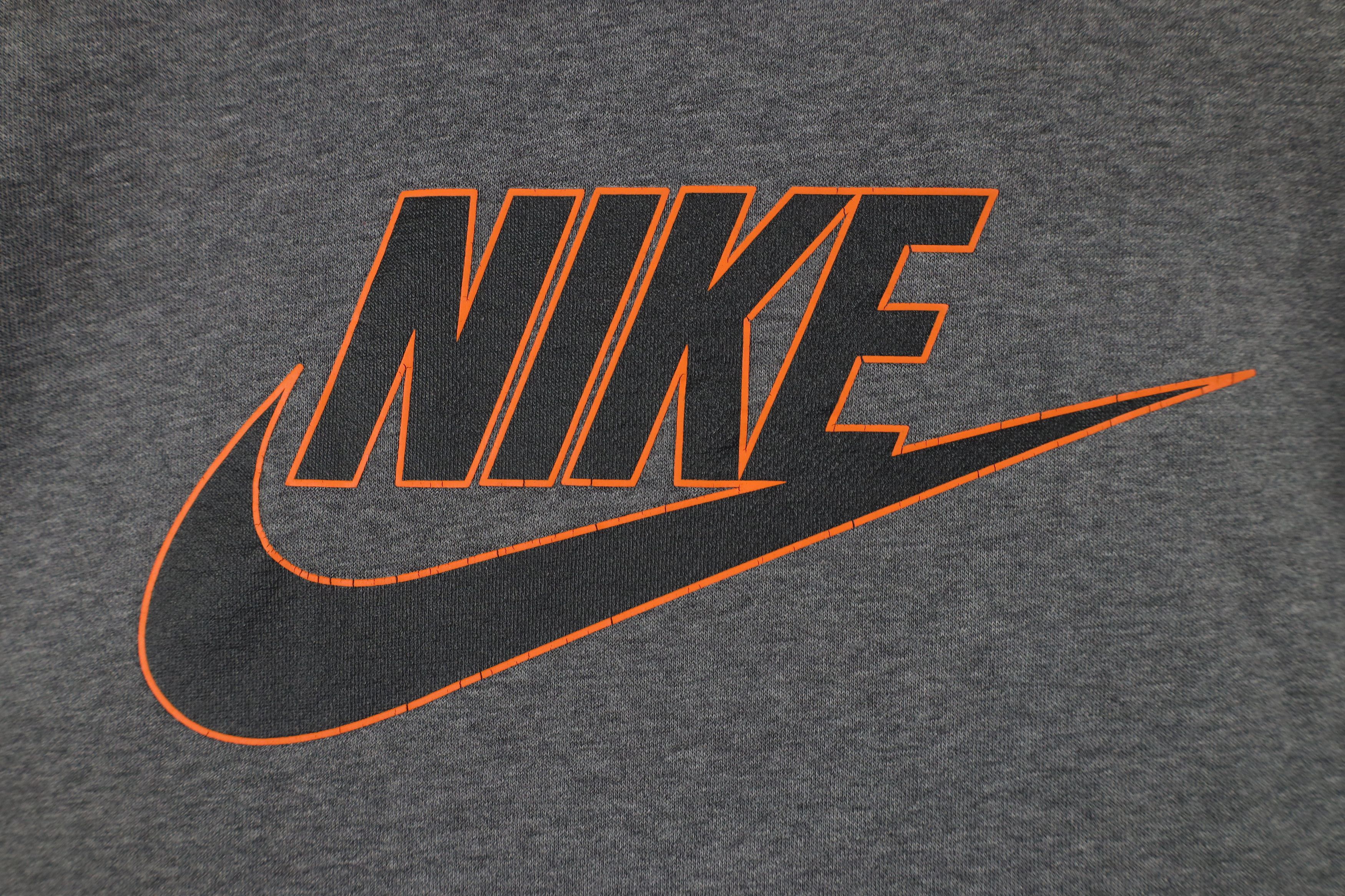Nike × Vintage Vintage Nike Out Travis Scott Big Swoosh Hoodie Sweatshirt Size US S / EU 44-46 / 1 - 4 Thumbnail