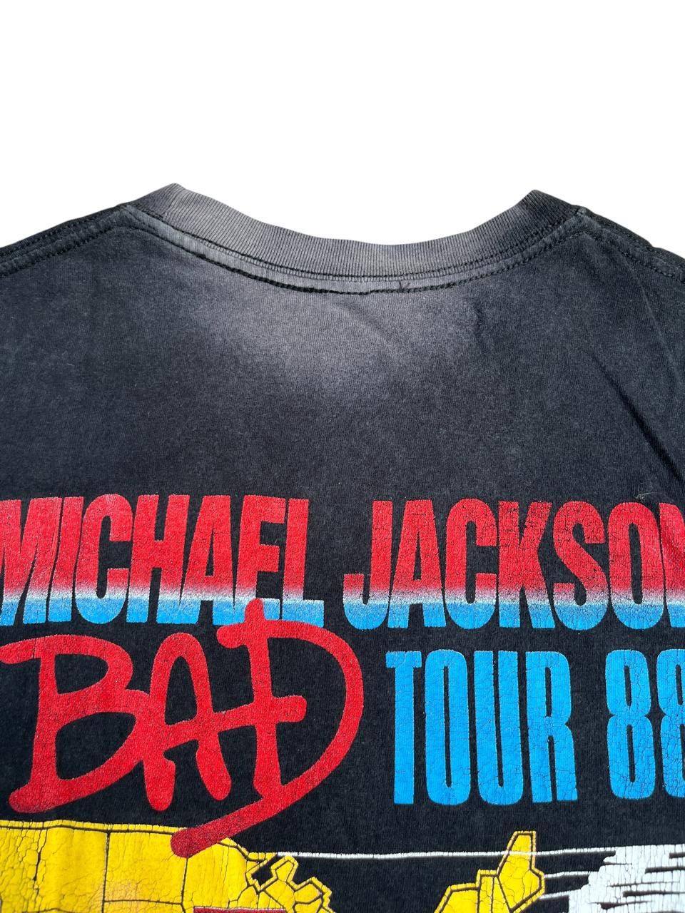 Band Tees Michael Jackson Bad Tour 88 Size US M / EU 48-50 / 2 - 8 Thumbnail