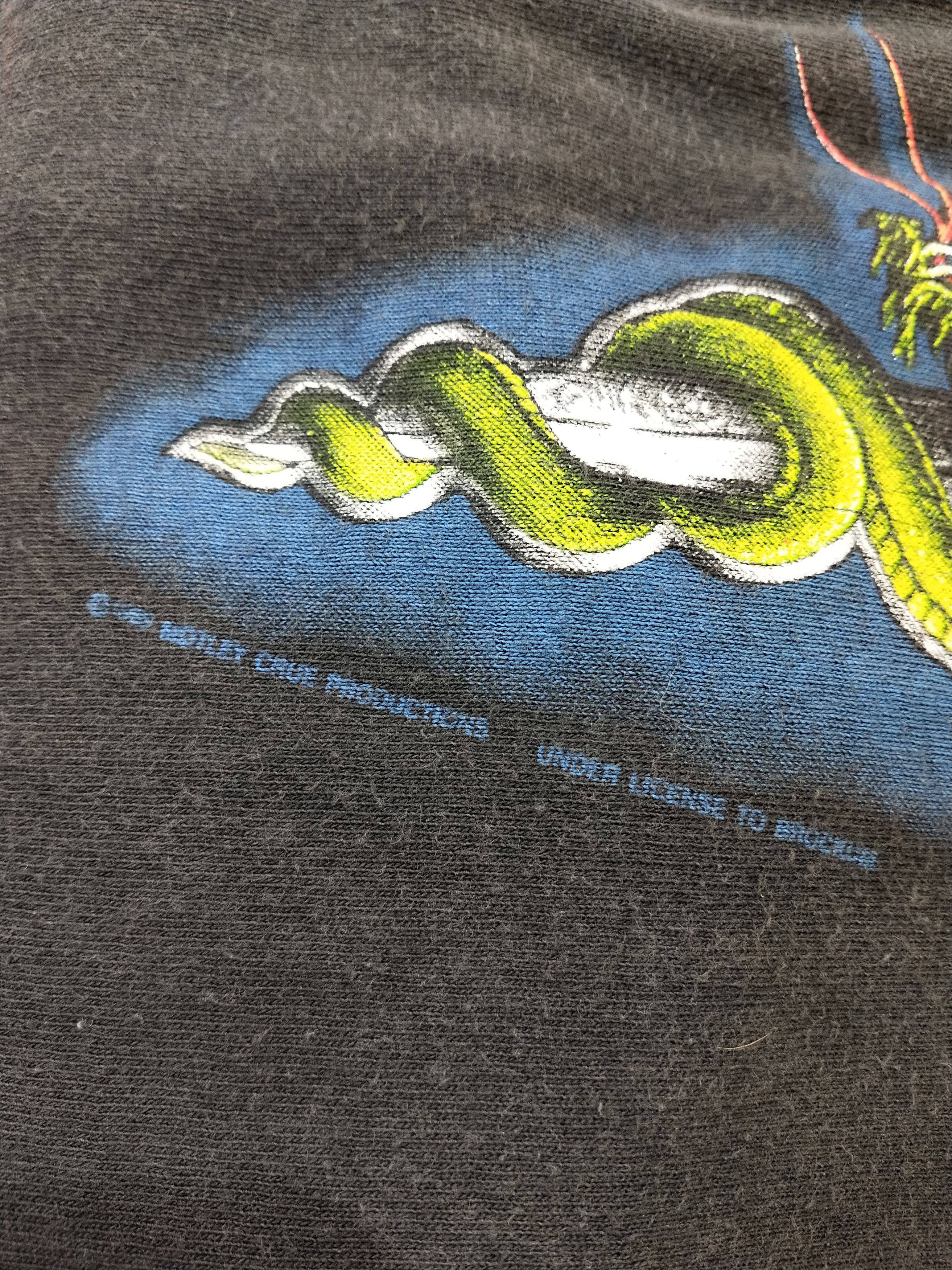 Band Tees × Brockum × Vintage 1989 Motley Crue Dr. Feel Good Tee Size US L / EU 52-54 / 3 - 4 Thumbnail
