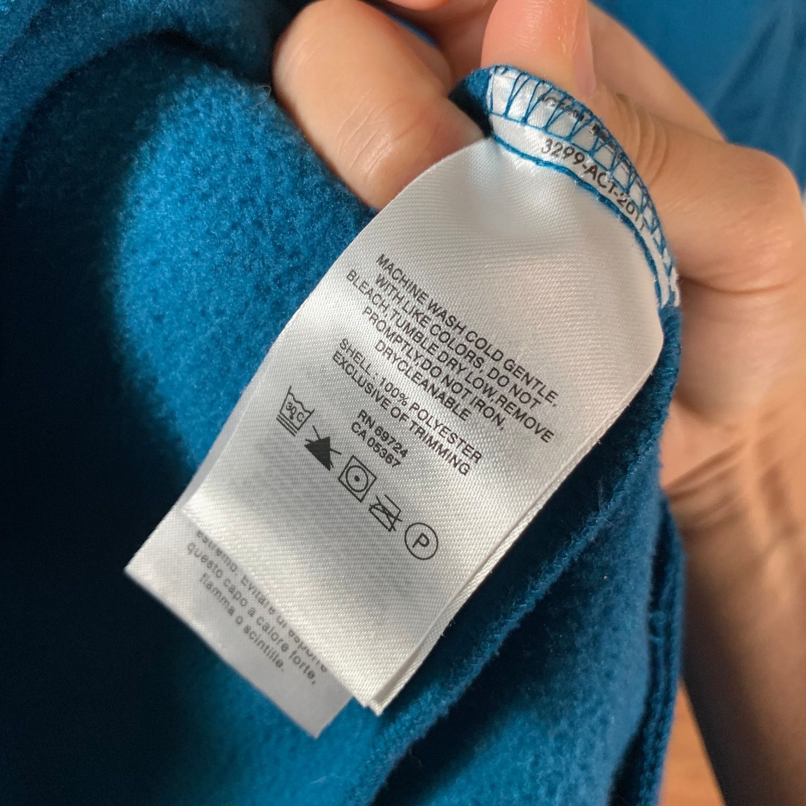 Columbia Columbia Blue Fleece Men's Jacket Size M Size US M / EU 48-50 / 2 - 7 Thumbnail