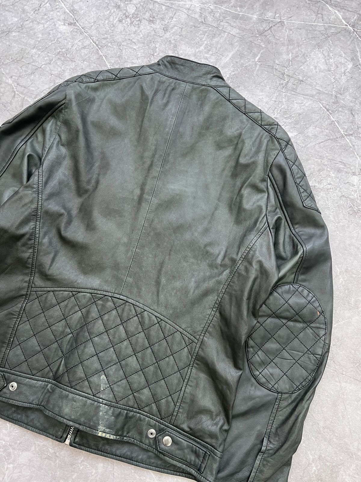Diesel Last DROPP✅✅✅✅Vintage biker leather jacket y2k DIESEL hype Size US L / EU 52-54 / 3 - 13 Thumbnail