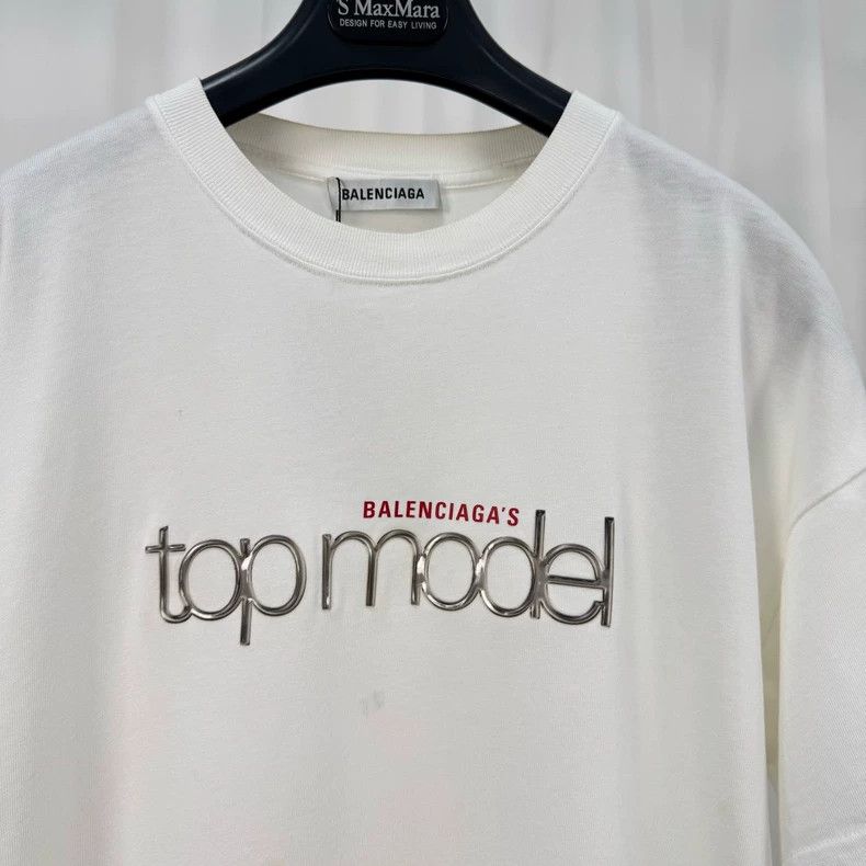 Balenciaga Balenciaga 3D Letter Printed Short Sleeve Size US S / EU 44-46 / 1 - 3 Thumbnail