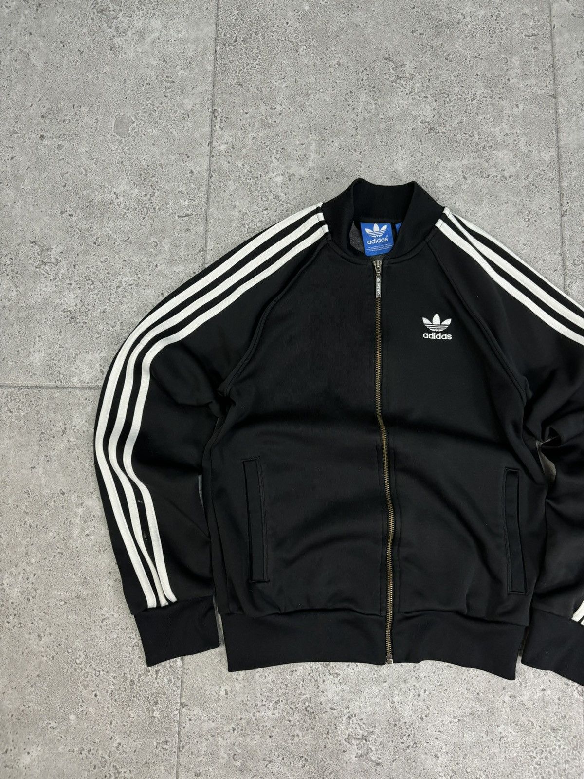 Adidas × Vintage Vintage Retro Zip Up Adidas Originals 3 Stripes Cropped Y2K Size US S / EU 44-46 / 1 - 4 Thumbnail