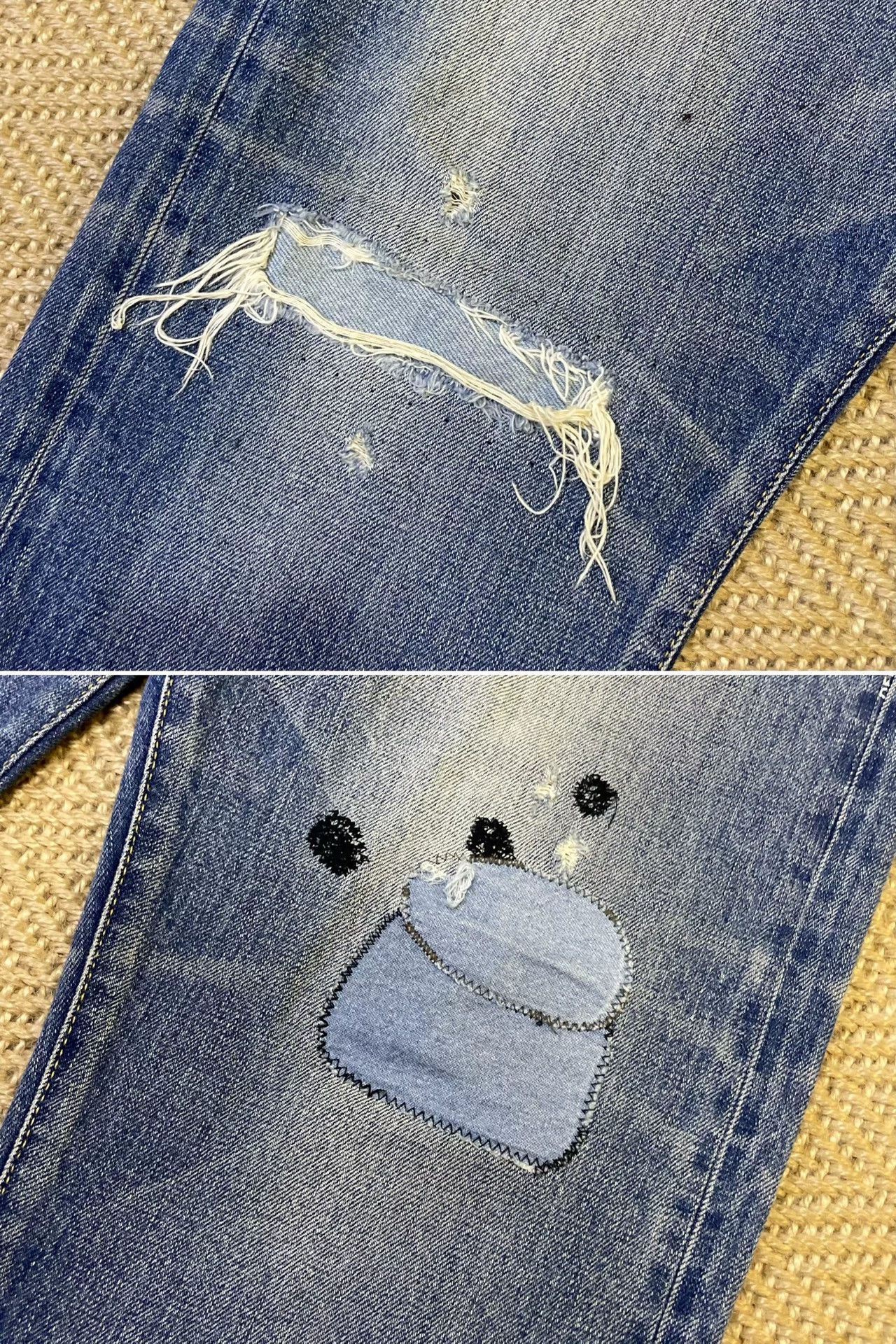 Fragment Design Fragment x Vanquish Denim Slash Oil Wash Distressed W32 Size US 32 / EU 48 - 4 Thumbnail