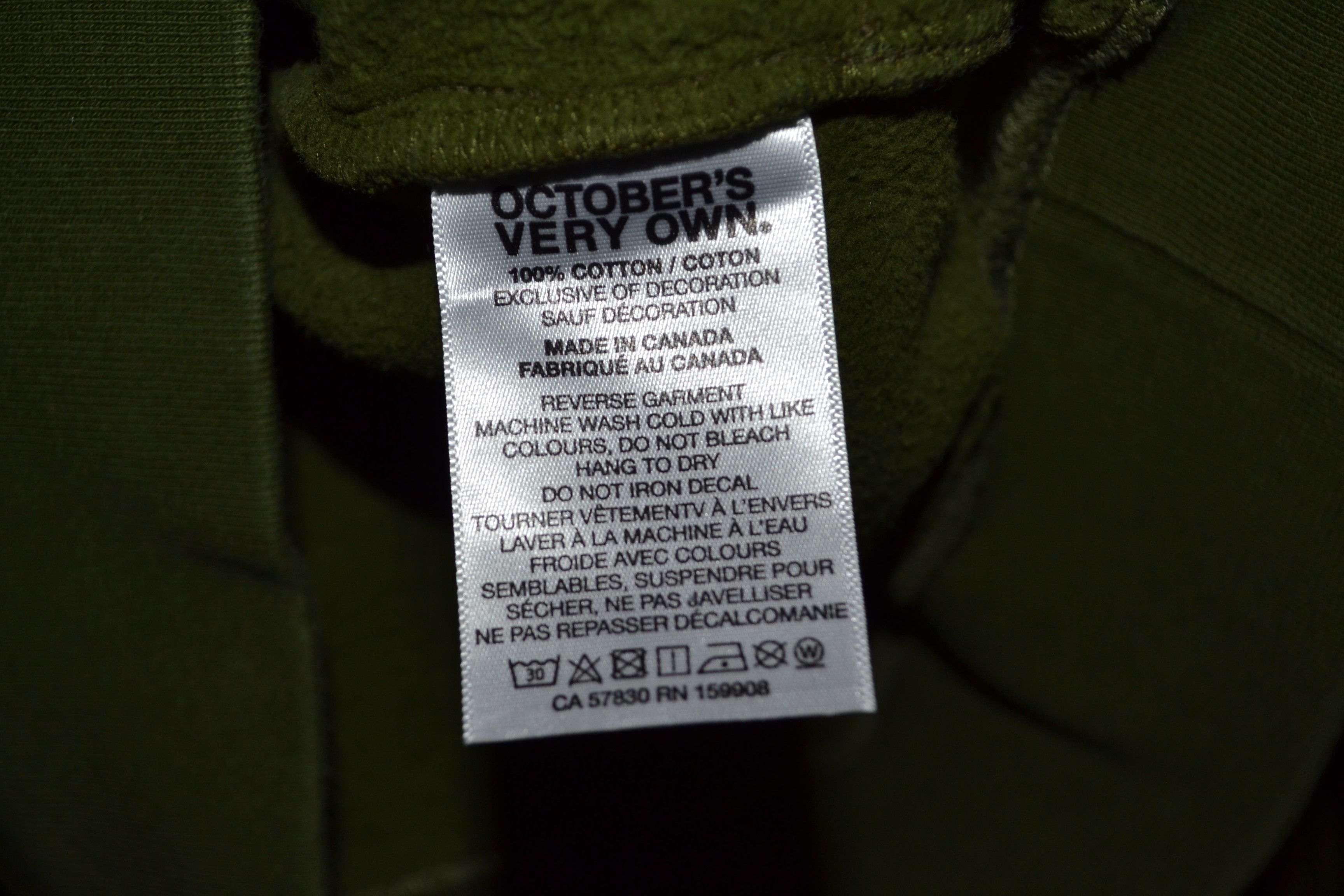 October's Very Own OVO Diamond OG Pullover Hoodie Green 2024 XS Size US XS / EU 42 / 0 - 6 Thumbnail