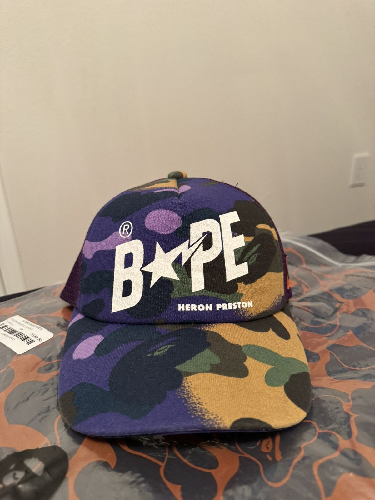 Bape × Heron Preston Bape Heron Preston hat Size ONE SIZE - 5 Thumbnail