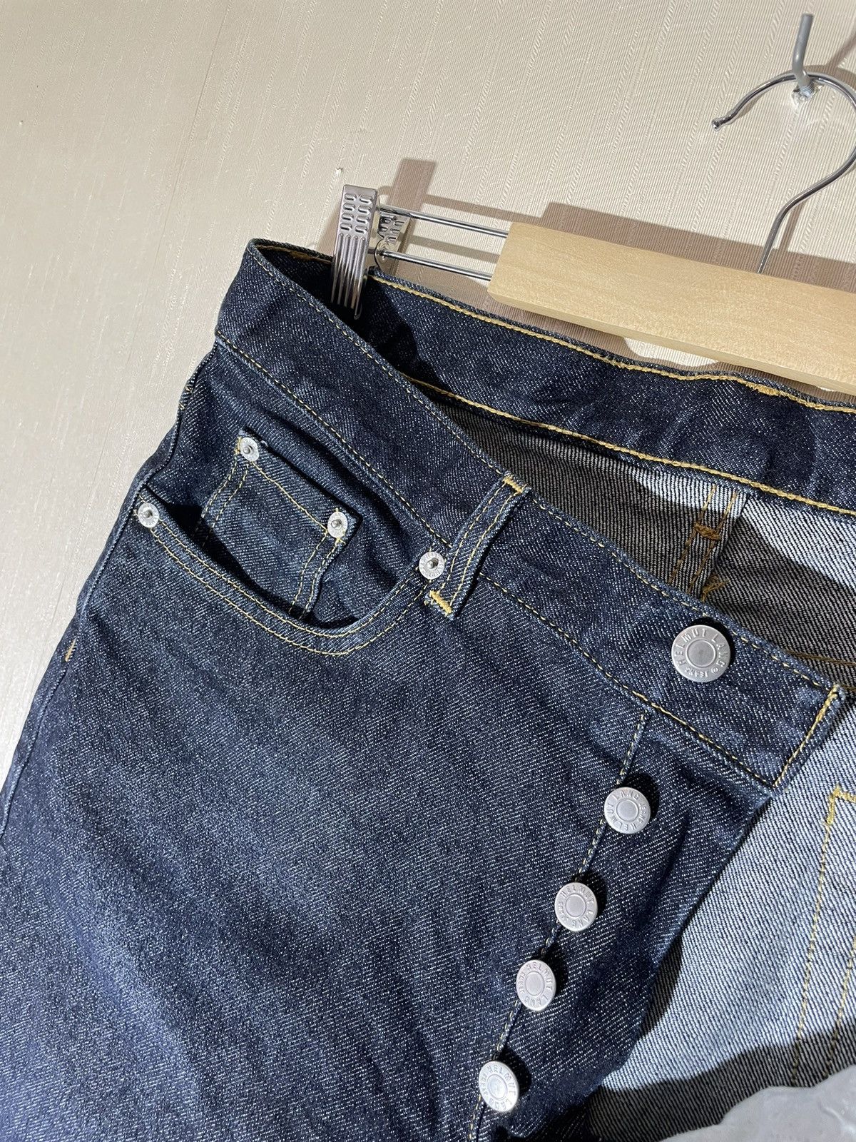 Helmut Lang × Vintage Helmut Lang Archive vintage denim jeans Size US 30 / EU 46 - 17 Thumbnail