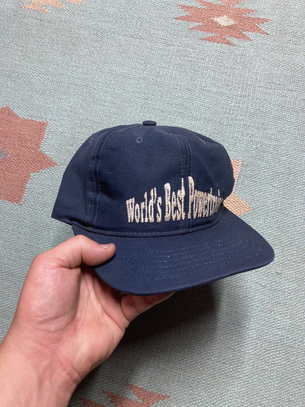 Vintage VTG hat worlds best powertrains flint Michigan GM UAW USA Size ONE SIZE - 1 Thumbnail