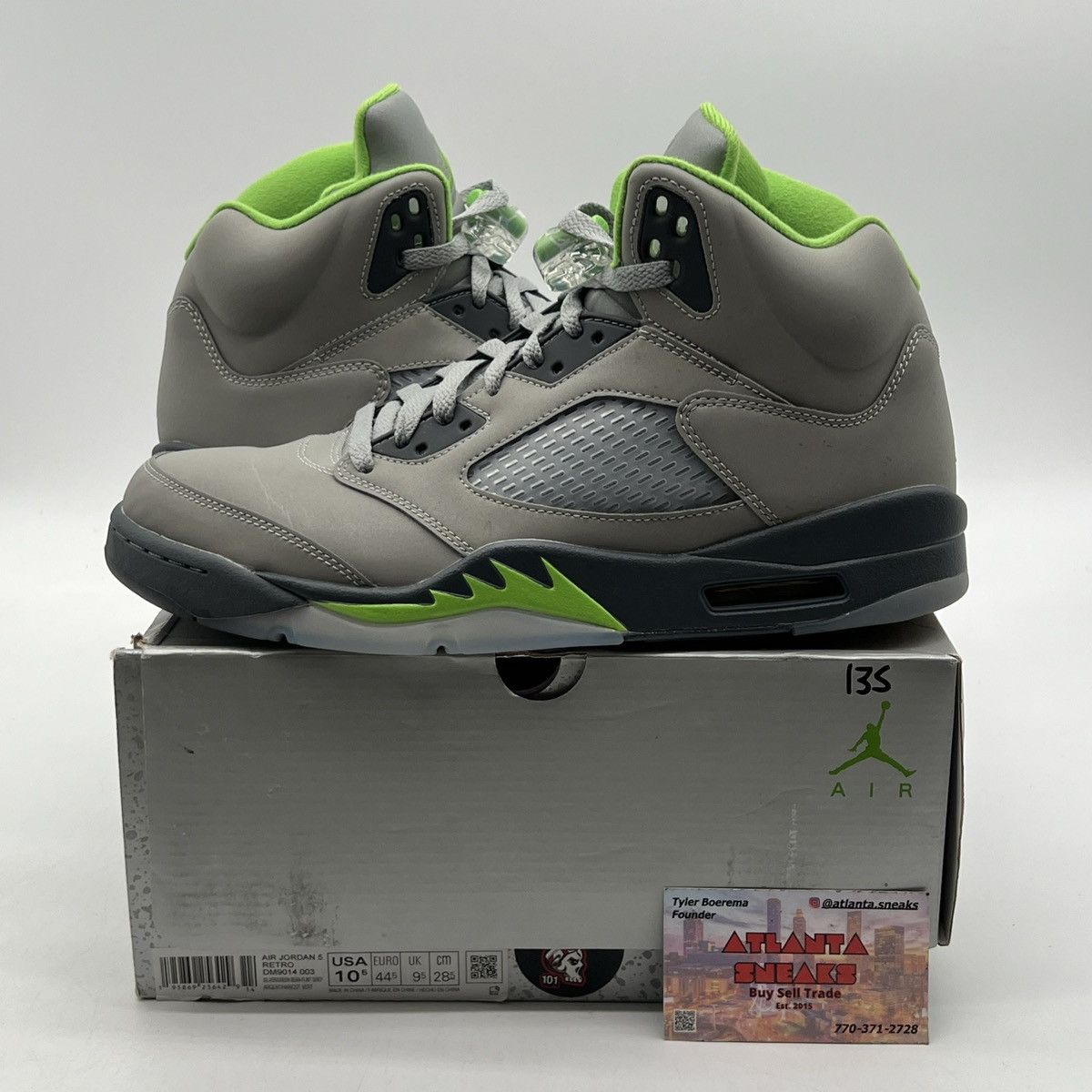 Jordan Brand Air Jordan 5 green bean Size US 10.5 / EU 43-44 - 1 Thumbnail