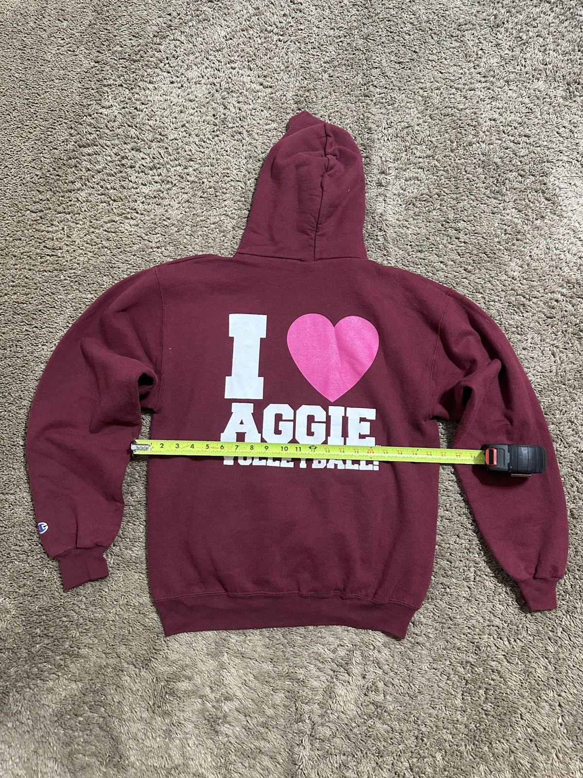 NCAA Vintage NCAA Texas A&M “volleyball” hoodie 00s size medium Size US M / EU 48-50 / 2 - 4 Thumbnail