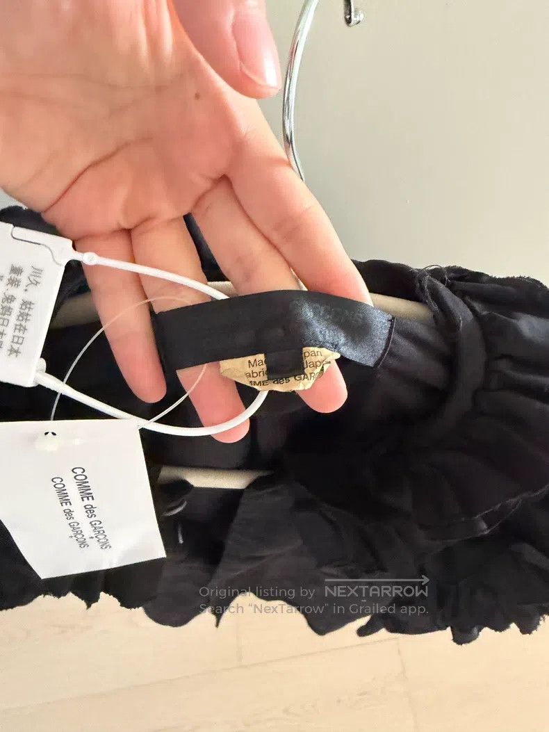 Comme des Garcons Comme Des Garcons Mainline Out-of-print Large Collar Black Size S / US 4 / IT 40 - 4 Thumbnail