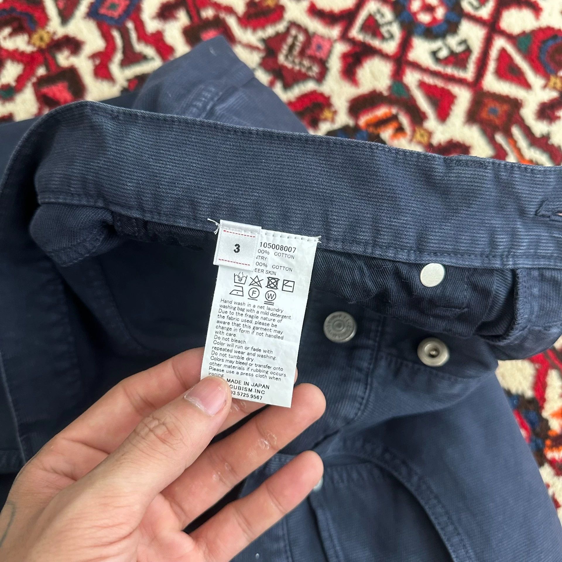 Visvim VISVIM 23SS FLUXUS 01 DMGD 3 DRY PIQUE pants Size US 34 / EU 50 - 6 Thumbnail