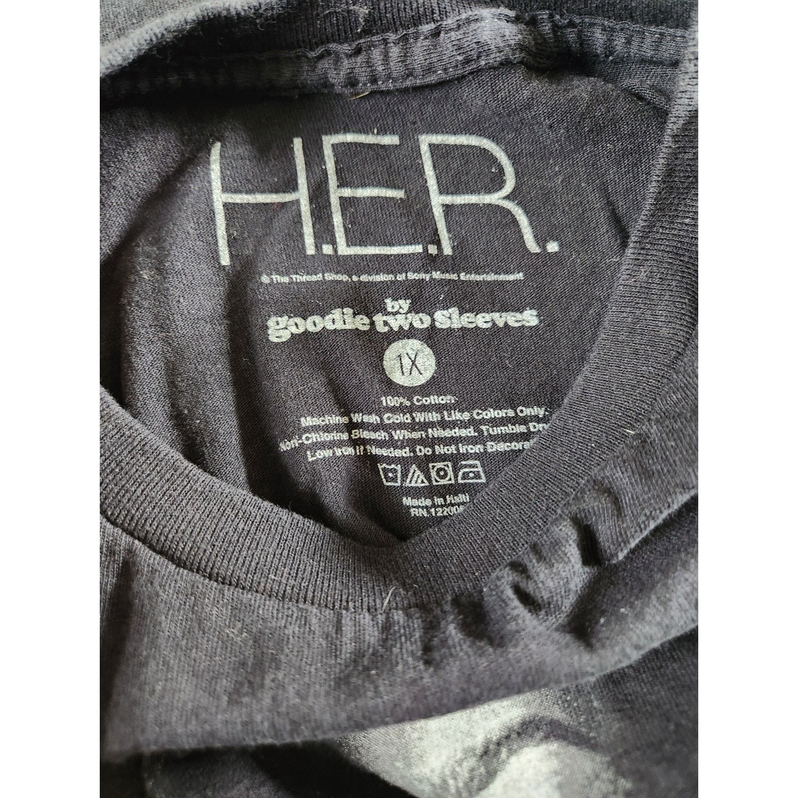 Other H.E.R Artist Oversized Tee 1x Size XXL / US 16-18 / IT 52-54 - 4 Thumbnail