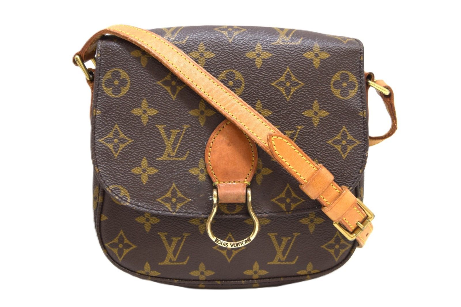 Louis Vuitton Louis Vuitton Saint Cloud MM Crossbody Bag Monogram M51243 Size ONE SIZE - 1 Thumbnail