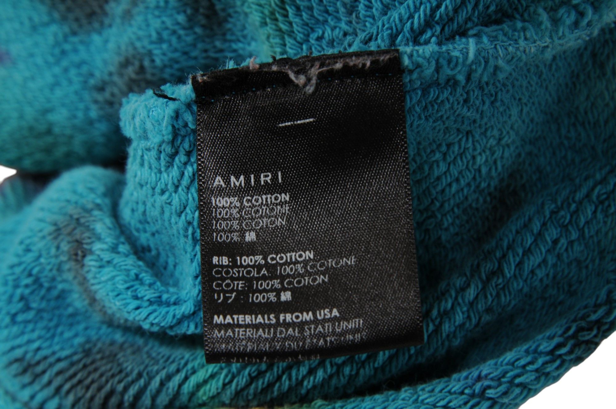 Amiri Tie Dye Logo Sweater Size XS / US 0-2 / IT 36-38 - 8 Thumbnail