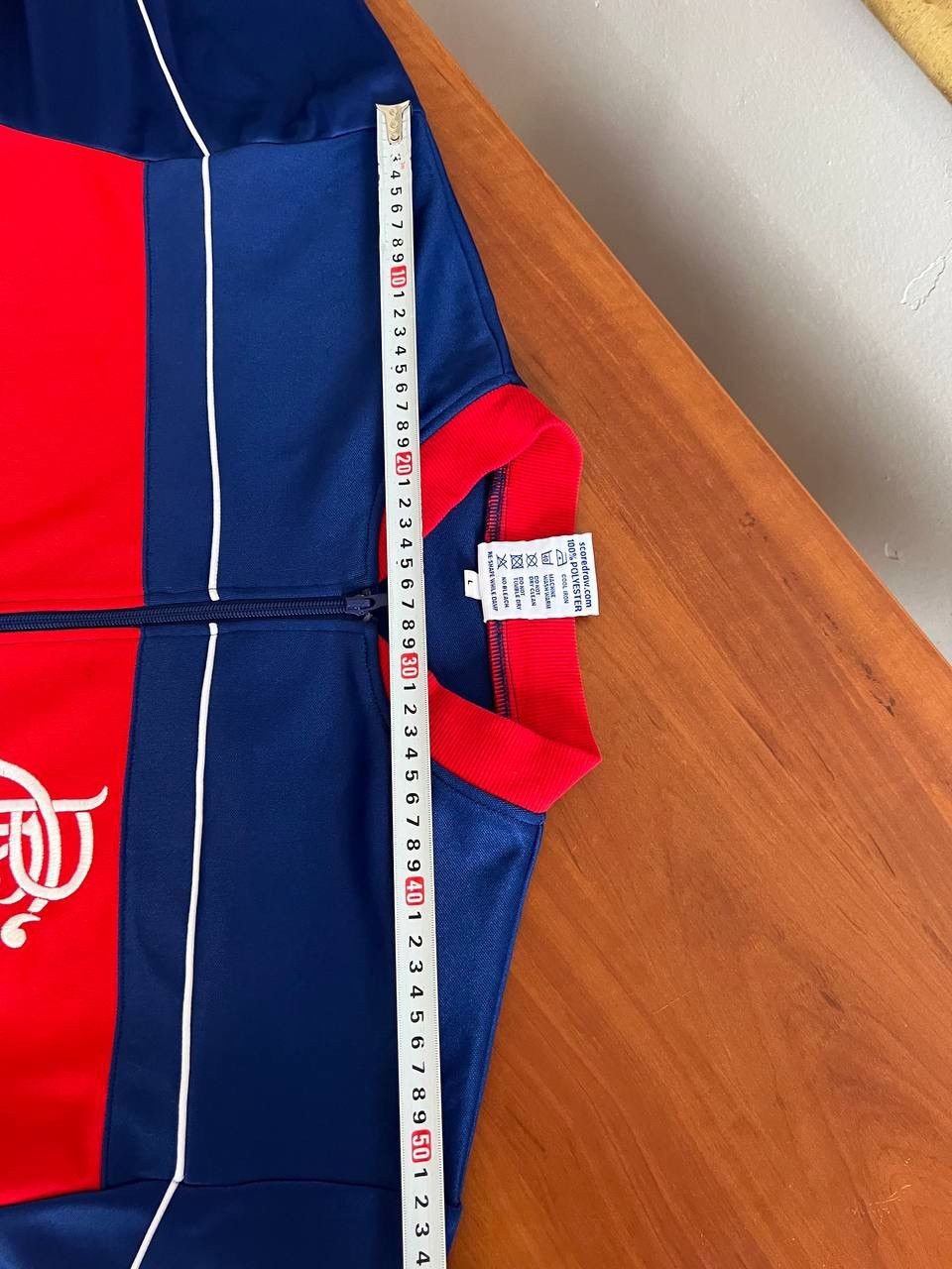 Vintage 1980’S GLASGOW RANGERS REMAKE ZIP SOCCER FOOTBALL JACKET L Size US L / EU 52-54 / 3 - 15 Thumbnail