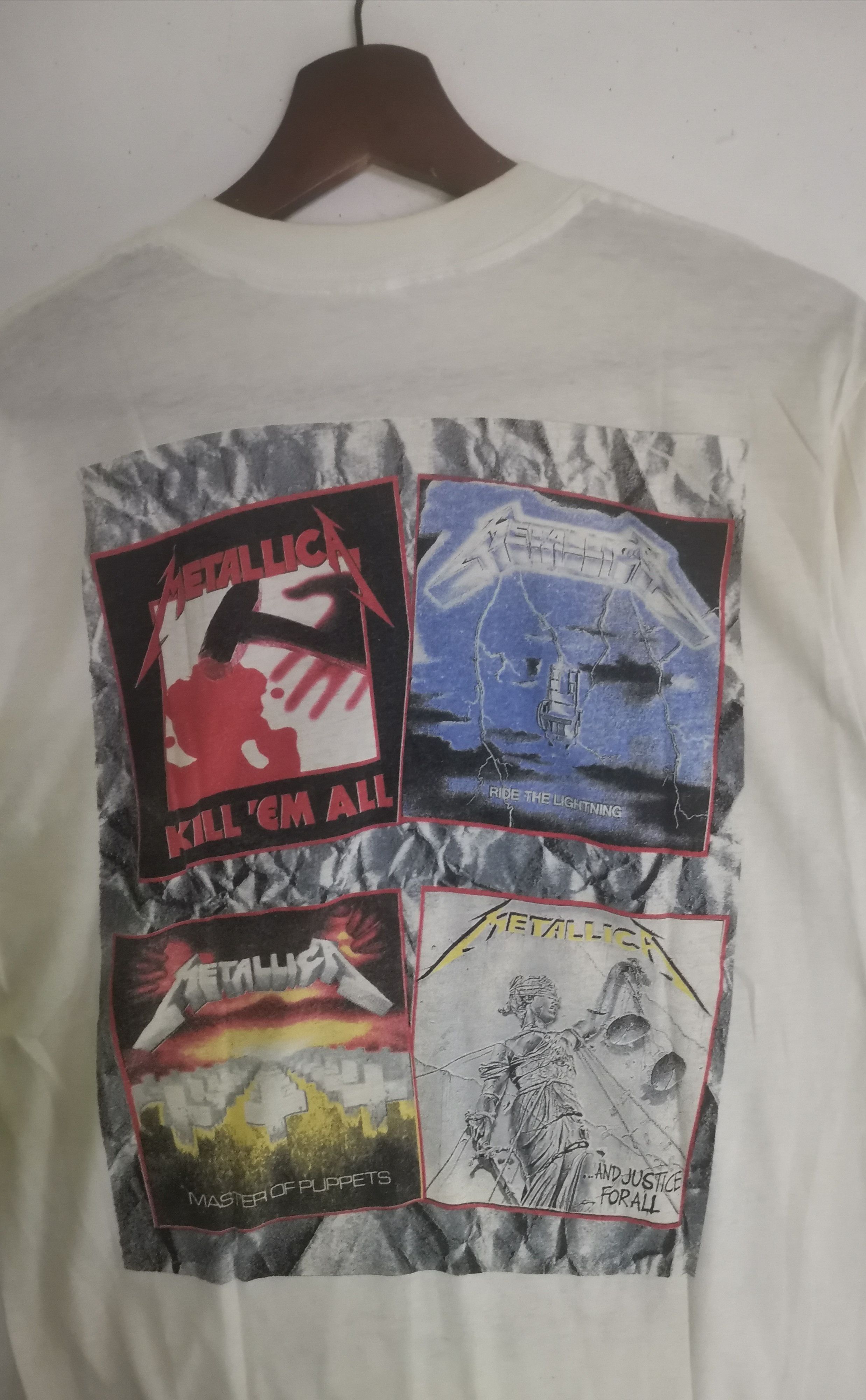 Metallica × Vintage Rare vintage Metallica t-shirt American heavy metal band Size US L / EU 52-54 / 3 - 4 Thumbnail