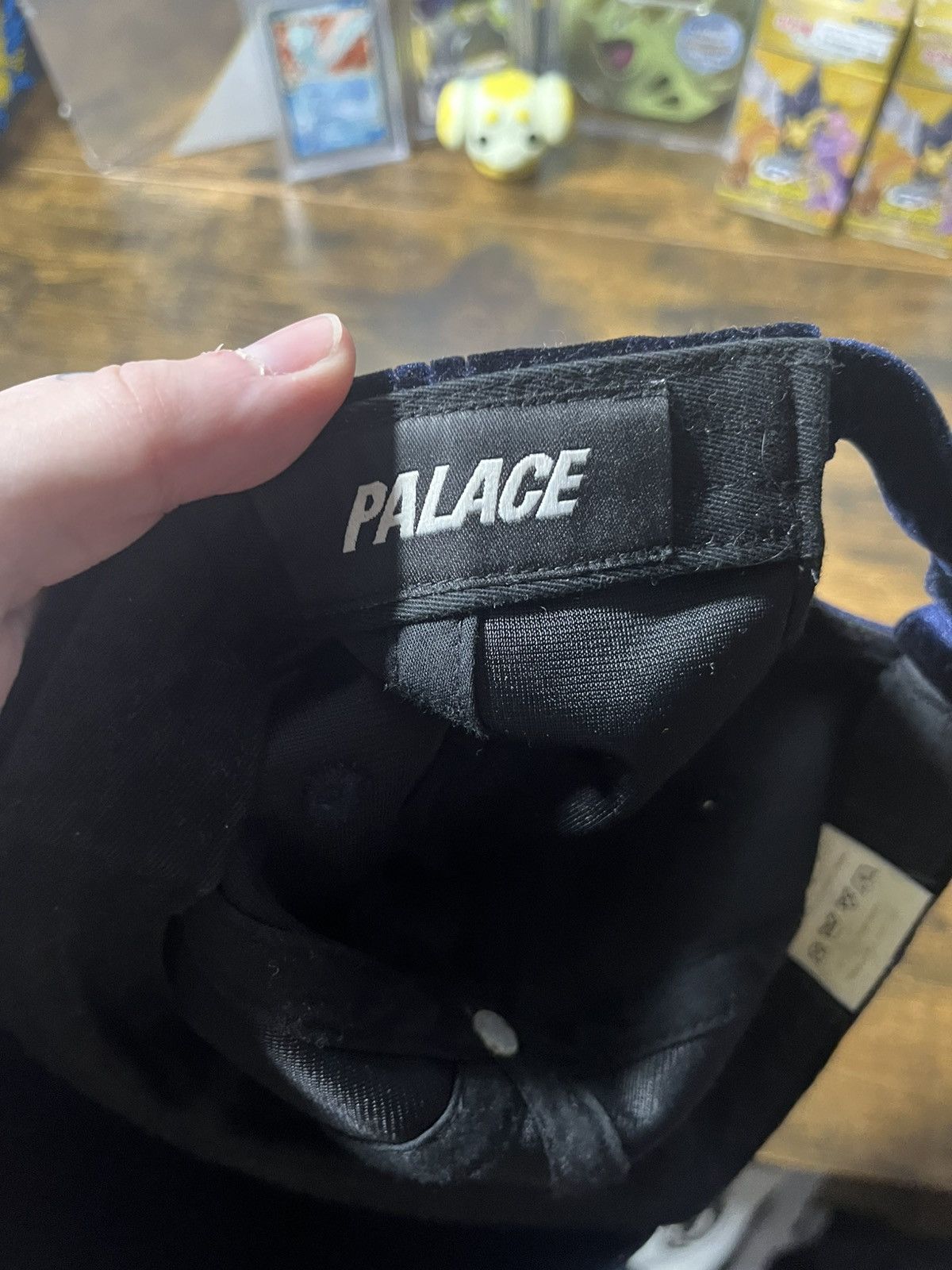 Palace Palace velvet hat blue Size ONE SIZE - 4 Thumbnail