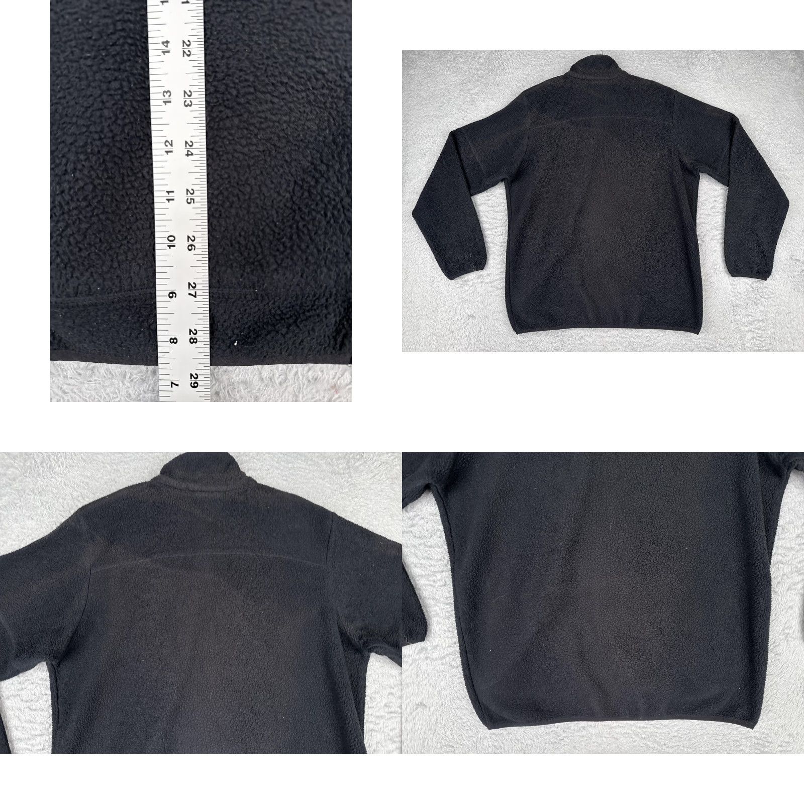 Vintage Columbia Fleece Jacket Mens Medium Black Zip Chest Pocket Outdoor Hiking AM0478 Size US M / EU 48-50 / 2 - 9 Thumbnail
