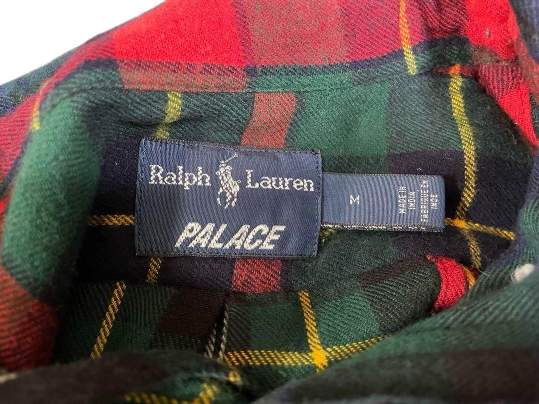 Palace × Polo Ralph Lauren PALACE RALPH LAUREN B.D. SHIRT PIECED FLANNEL PLAID MULTI Size US M / EU 48-50 / 2 - 4 Thumbnail
