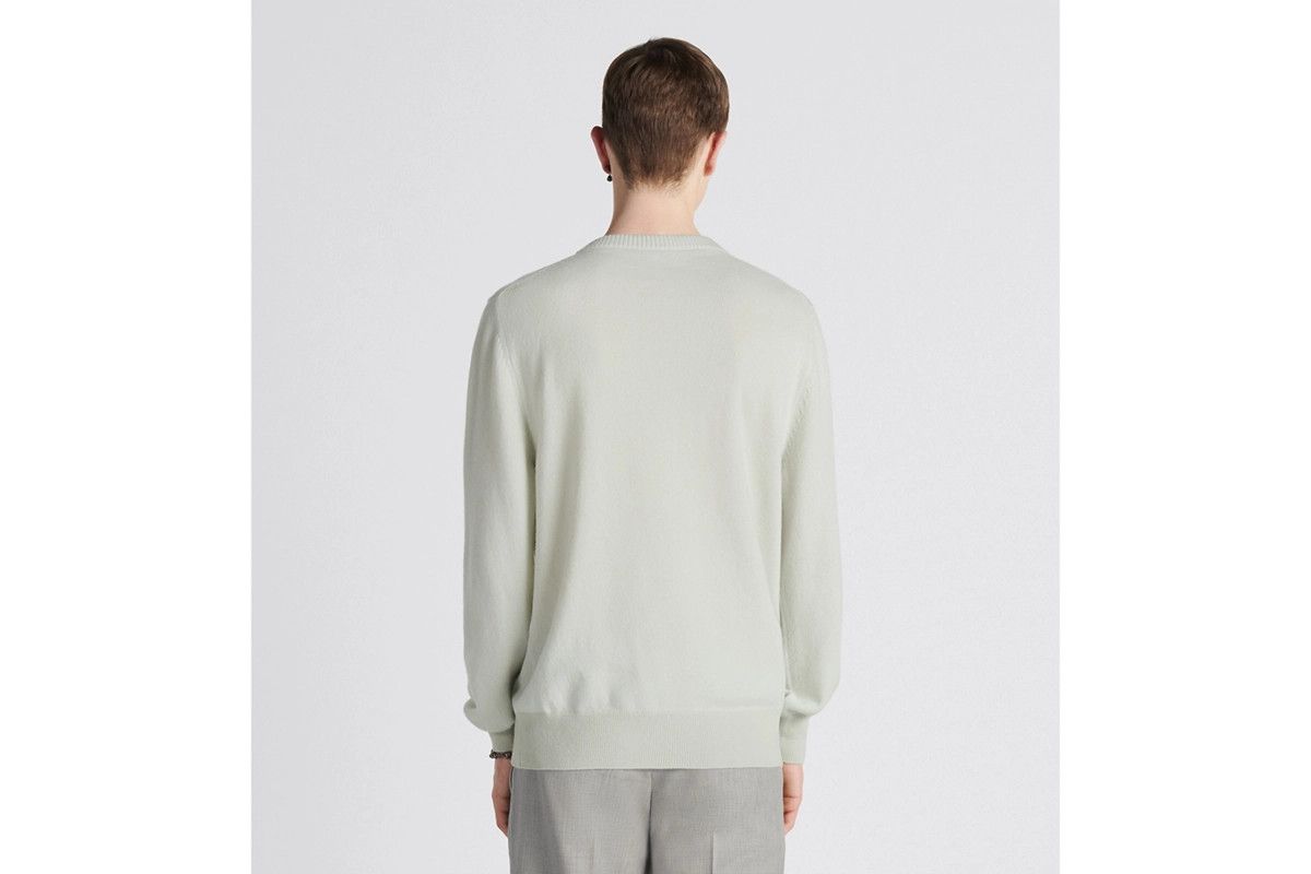 Dior o1bcso1str1124 Sweater with CD Interlaced Signature in Green Size US M / EU 48-50 / 2 - 6 Thumbnail