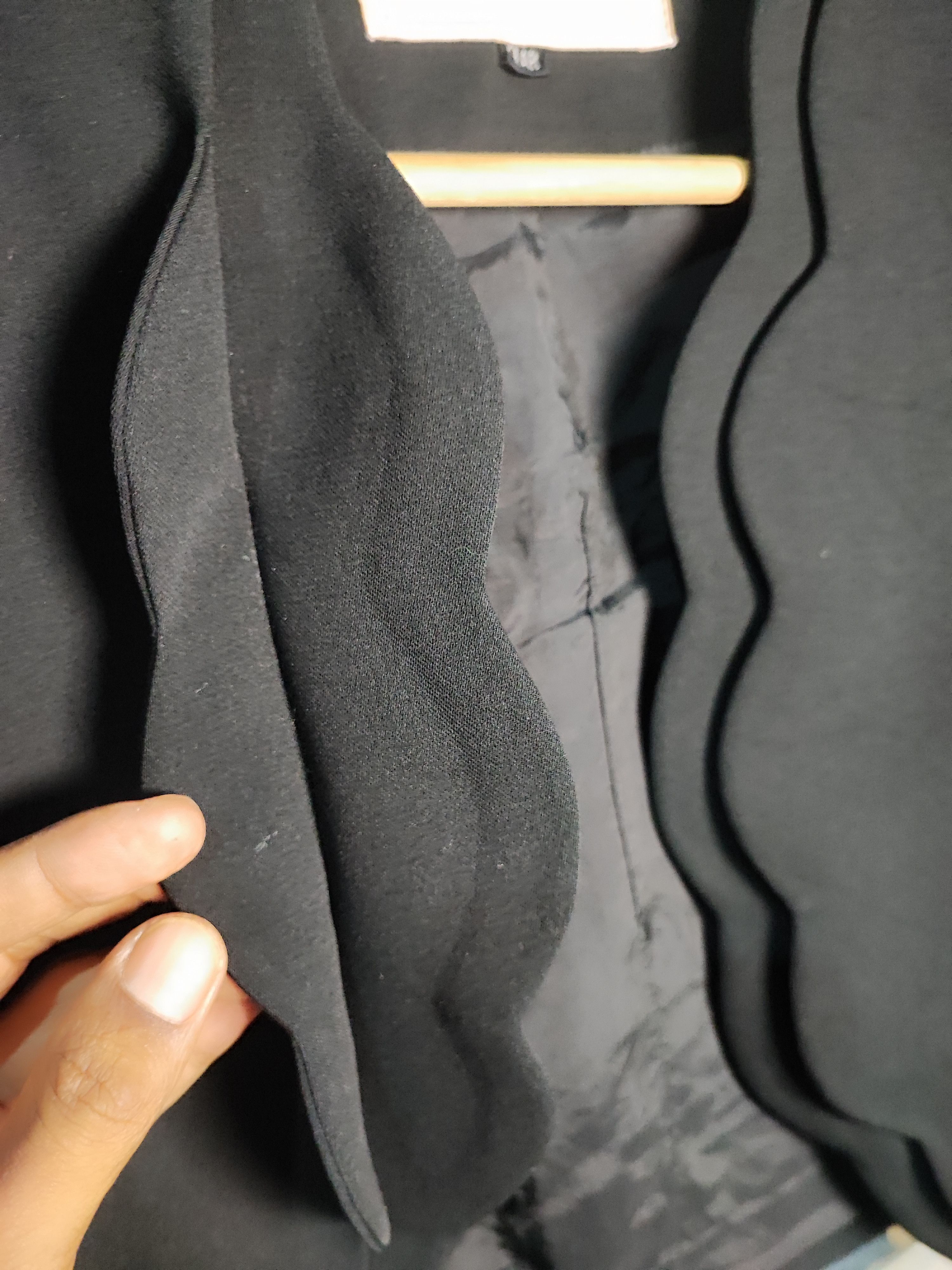 Chloe Archive Chloe Black Formal Scalloped Cropped Jacket Japan Size S / US 4 / IT 40 - 14 Thumbnail
