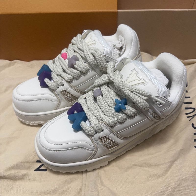 Louis Vuitton Trainer Maxi Low-Top Sneakers for Men 0079