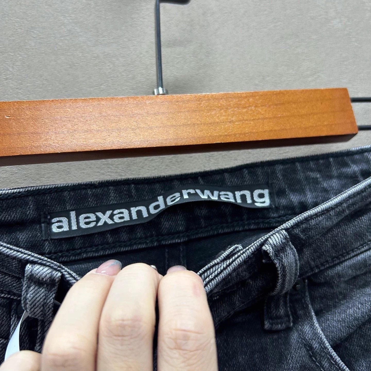 Alexander Wang Alexander Wang Black Jeans 26 99 New Size 26" / US 2 / IT 38 - 3 Thumbnail