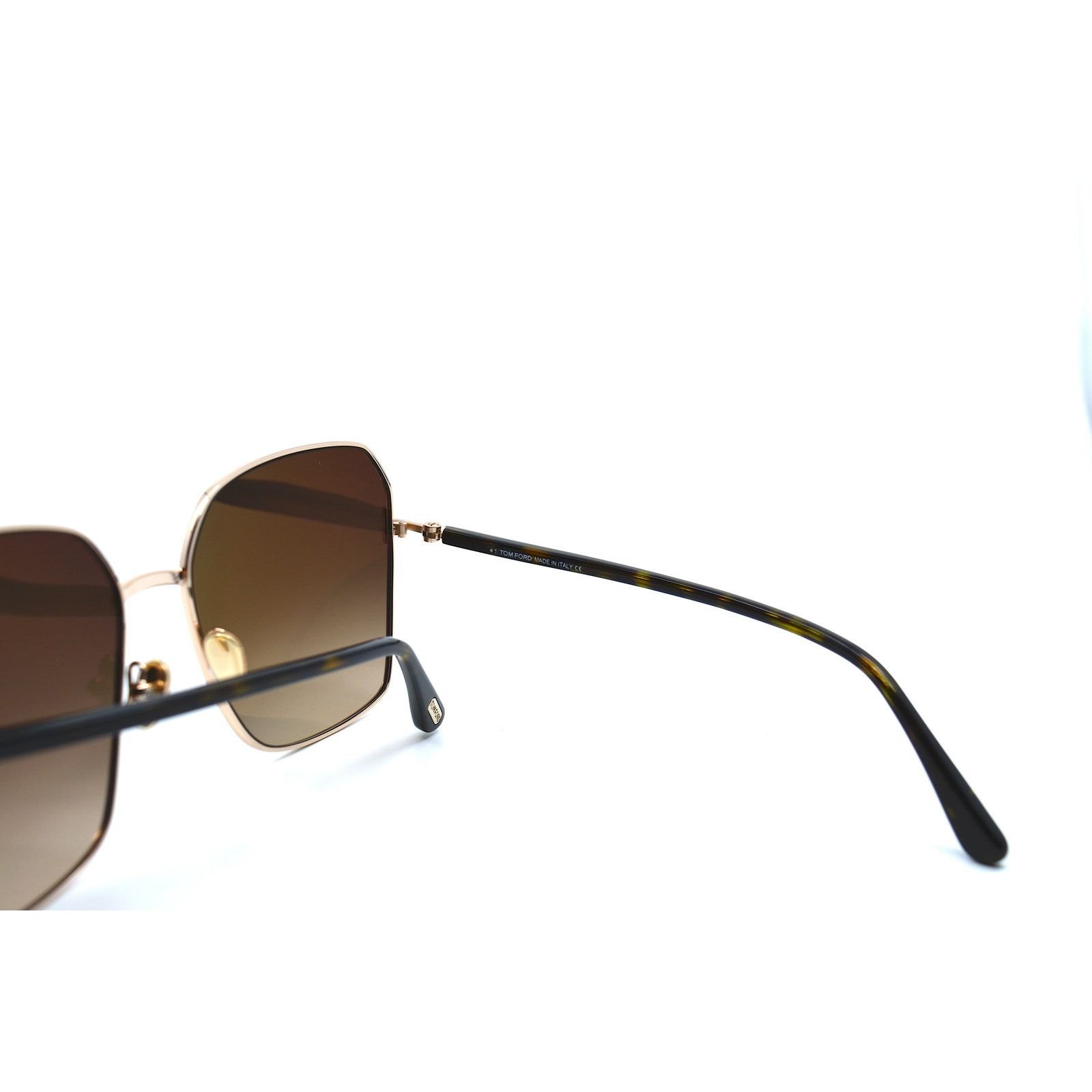 Tom Ford TOM FORD CLAUDIA-02 TF839 52F GOLD BROWN GRADIENT SUNGLASSES Size ONE SIZE - 7 Thumbnail