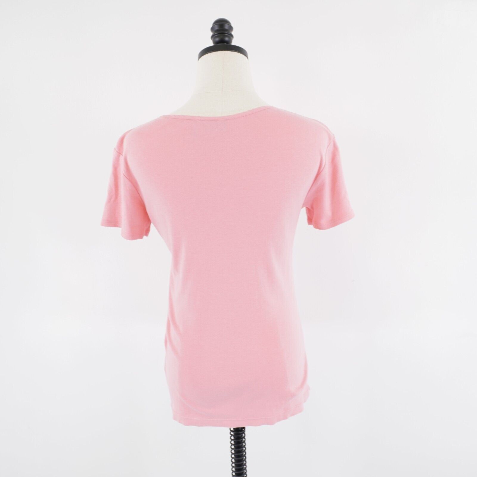 Nicole Miller Nicole Miller Nicki Medium Pink Rhinestone Embroidered V-Nec Size M / US 6-8 / IT 42-44 - 4 Thumbnail