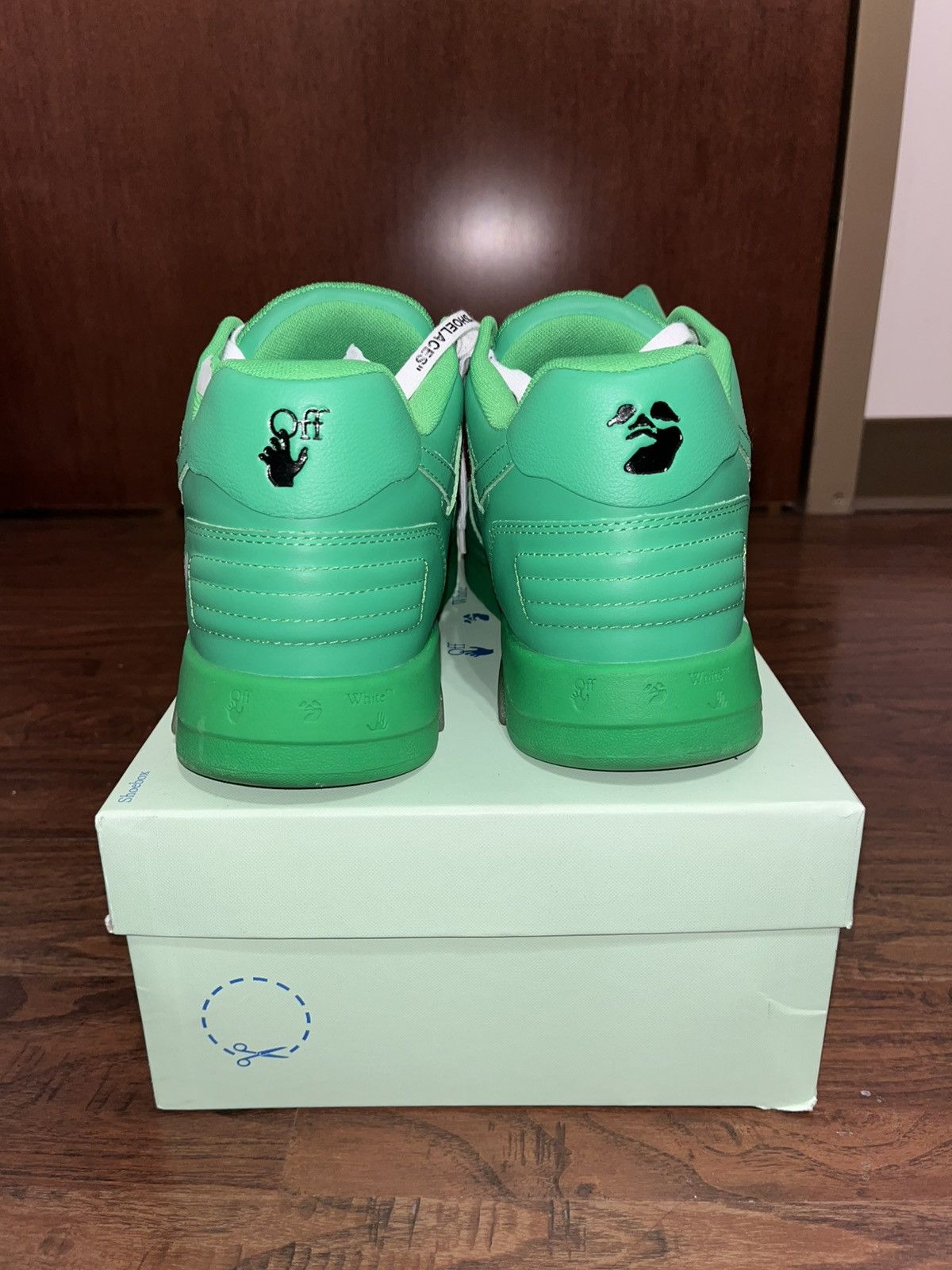 Off-White Off white Out of Office “For Walking” Size US 12 / EU 45 - 3 Thumbnail