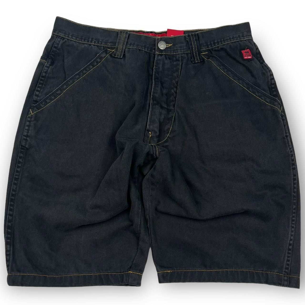 JNCO JNCO Men's Black Shorts Size US 36 / EU 52 - 3 Thumbnail