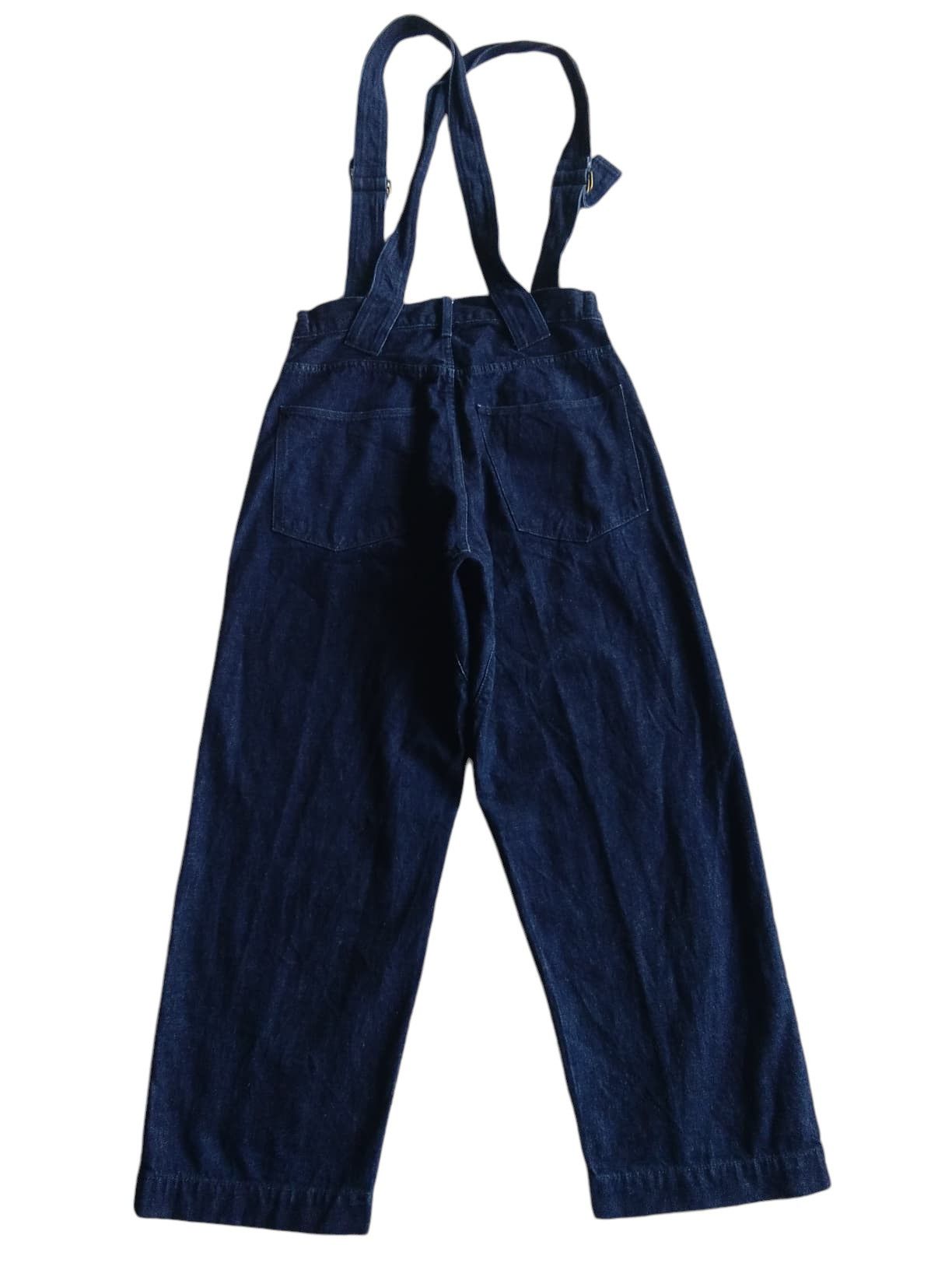 Kapital Brú Na Bóinne Overalls Indigo Japanese Brand Selvedge Denim Size US 30 / EU 46 - 2 Thumbnail