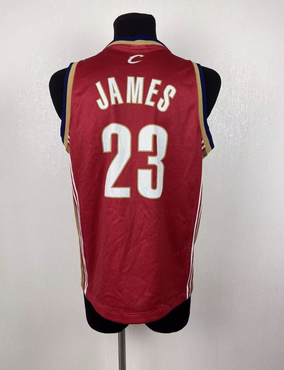 Champion × NBA × Vintage Vintage Lebron James Cleveland Cavaliers Champion Jersey S Size US S / EU 44-46 / 1 - 1 Thumbnail