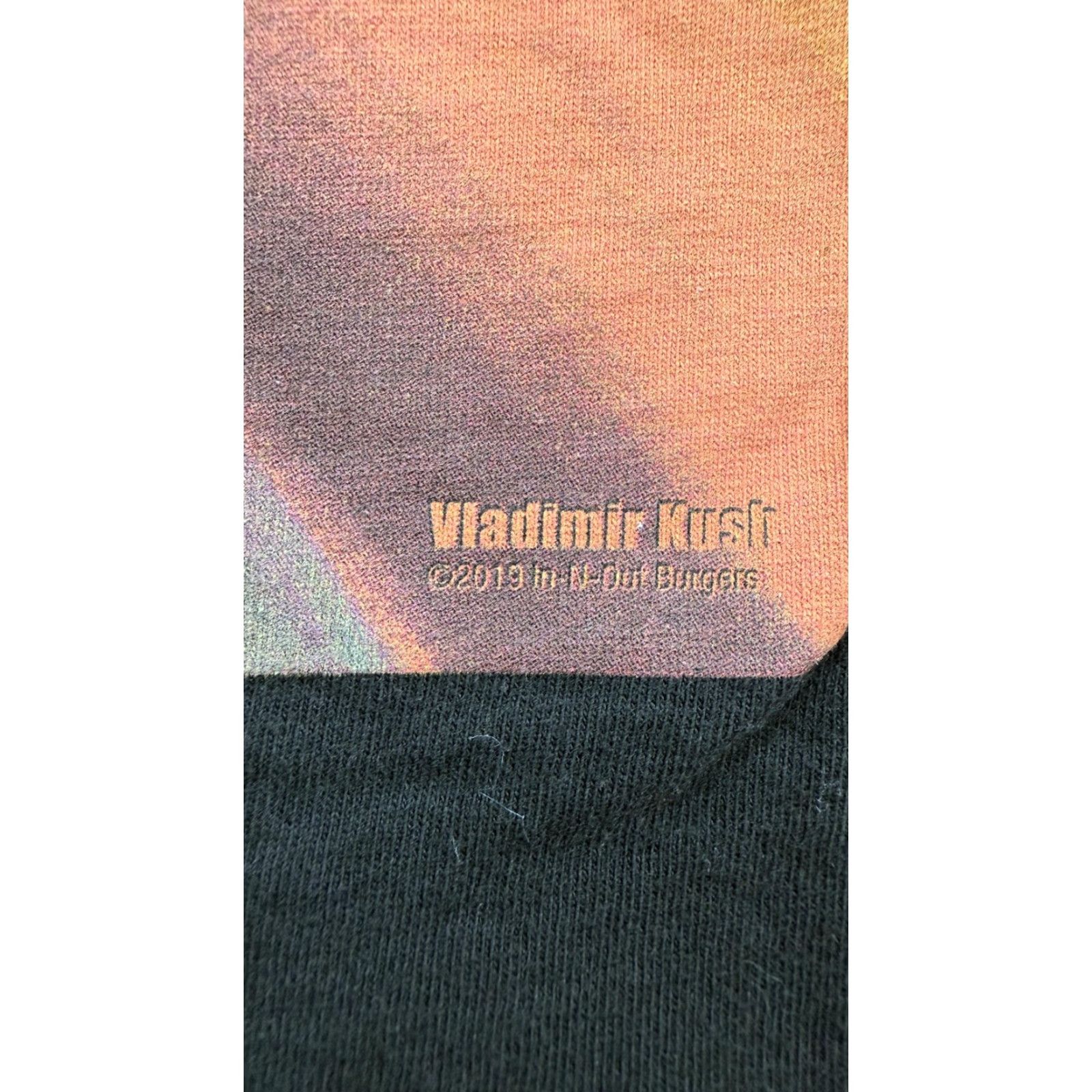 Vintage In-N-Out Burger Shirt Mens M Black 70th Anniversary Graphic Vladimir Kush 2018 T-Shirt Crew Neck Short Sleeve Cotton Preshrunk Size US M / EU 48-50 / 2 - 7 Thumbnail