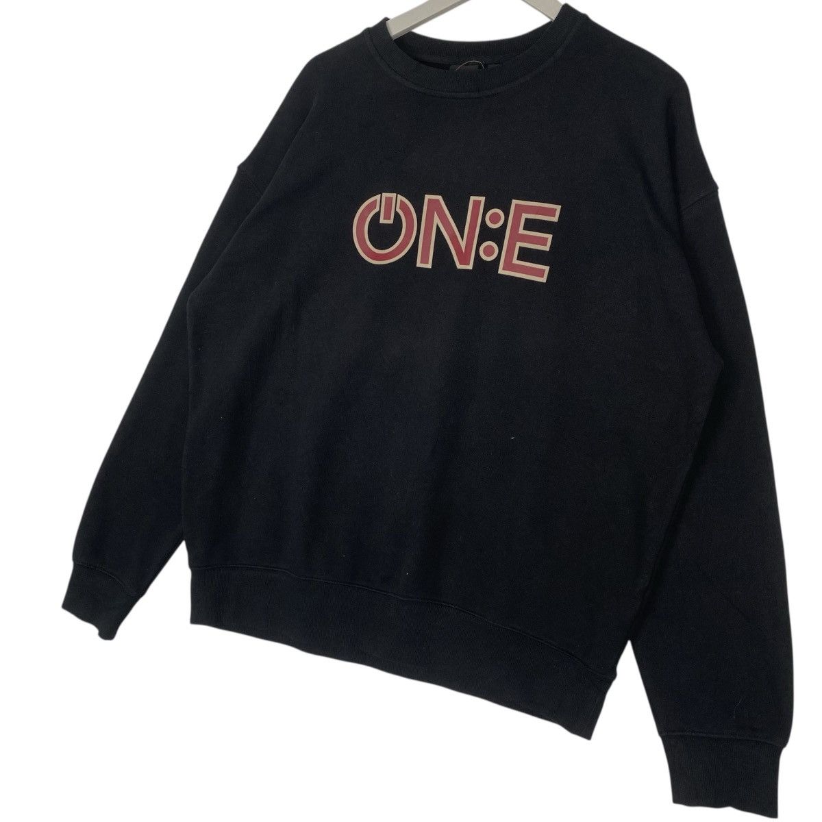 Other Vintage One Logo Printed Made In USA Black Pullover Size M Size US M / EU 48-50 / 2 - 2 Thumbnail