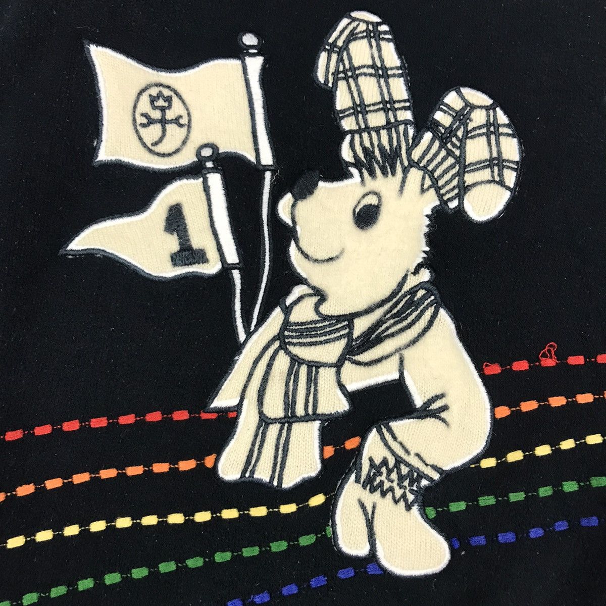 Japanese Brand × Jean Charles De Castelbajac Castelbajac embroidery design sweatshirt Size US S / EU 44-46 / 1 - 5 Thumbnail
