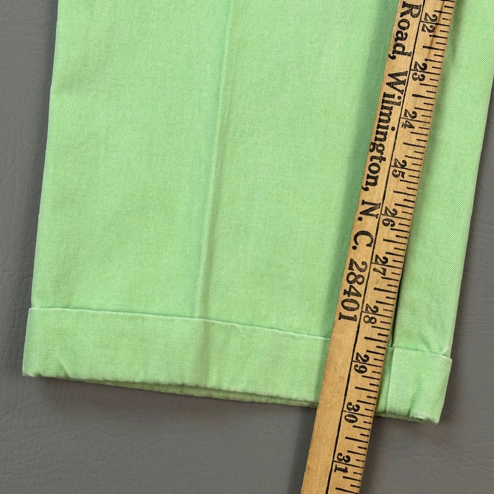 Peter Millar Peter Millar Pants Mens 36x30 Green Pima Washed Twill Flat Front Chino Casual Size US 36 / EU 52 - 3 Thumbnail