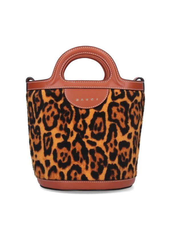 Marni o1srvl11e0624 Size: OS / Mini Bag in Leopard Size ONE SIZE - 1 Thumbnail