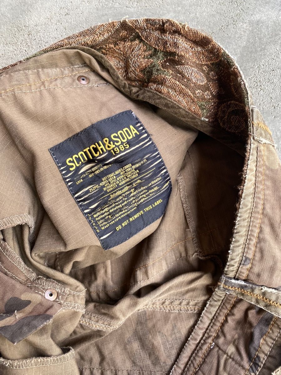 If Six Was Nine × Japanese Brand Scotch & Soda Multipocket Cargo Pants Size US 34 / EU 50 - 15 Thumbnail