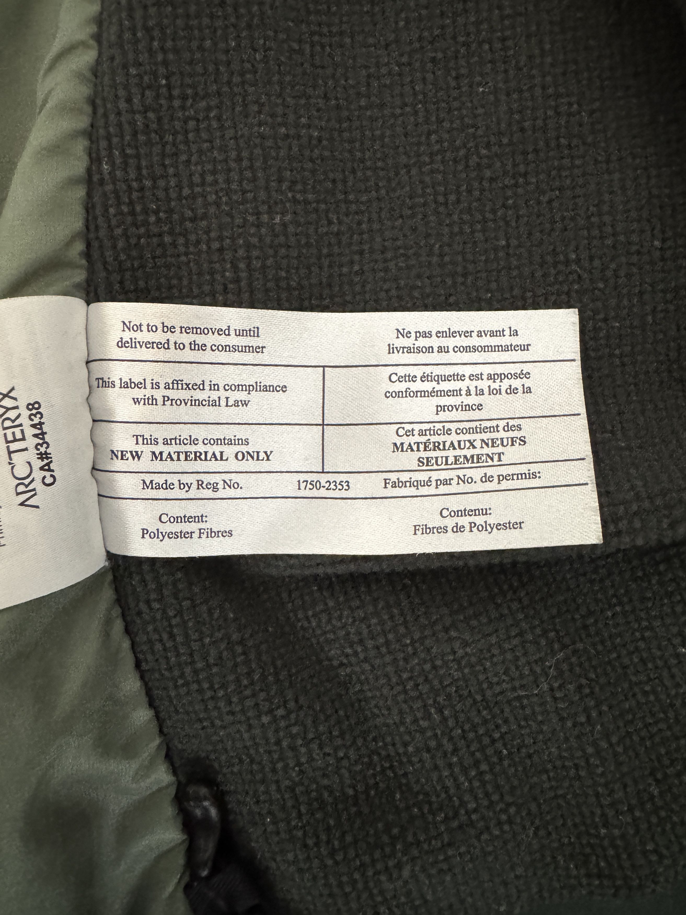 Arc'teryx Men’s Atom LT Hoody Jacket L Green Gorpcore nature Size US L / EU 52-54 / 3 - 5 Thumbnail