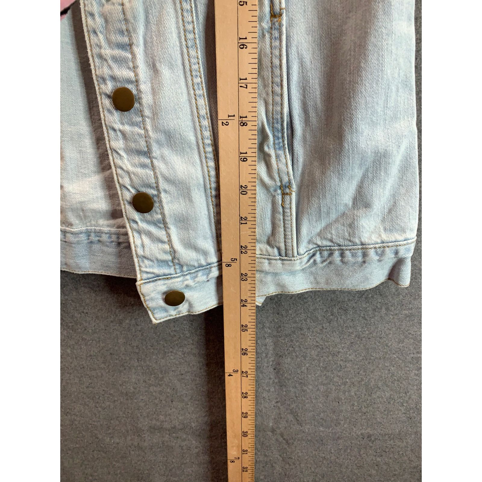 Forever 21 FOREVER 21 Denim Jacket Womens Medium Blue Jeans Size M / US 6-8 / IT 42-44 - 6 Thumbnail