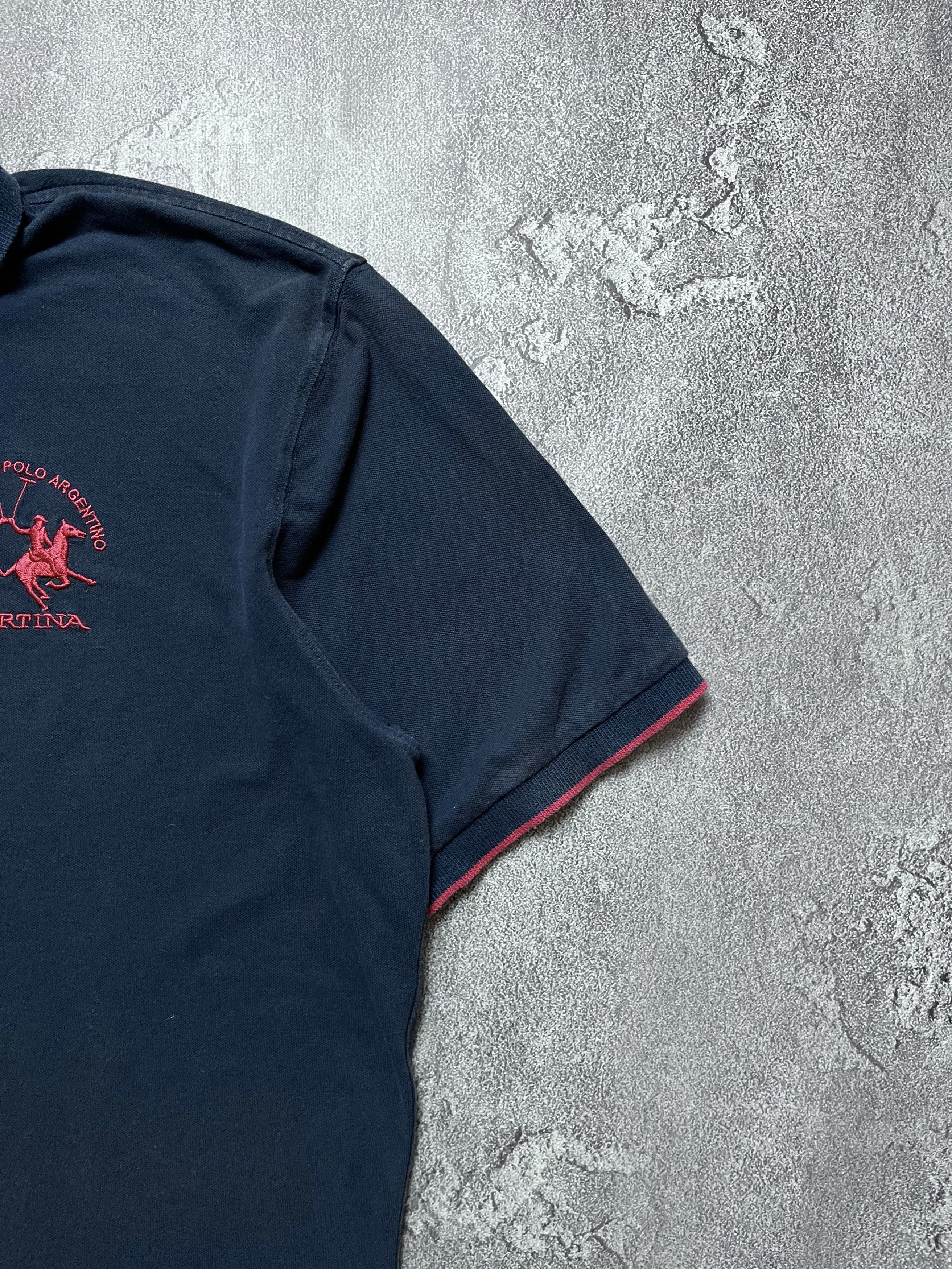 La Martina Vintage Polos La Martina Big Logo Y2K Mens XL Size US XL / EU 56 / 4 - 3 Thumbnail