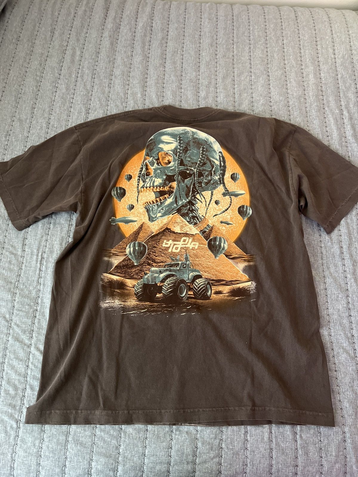 Other Travis Scott Utopia Tee ( RODER LA) Size US XL / EU 56 / 4 - 2 Thumbnail