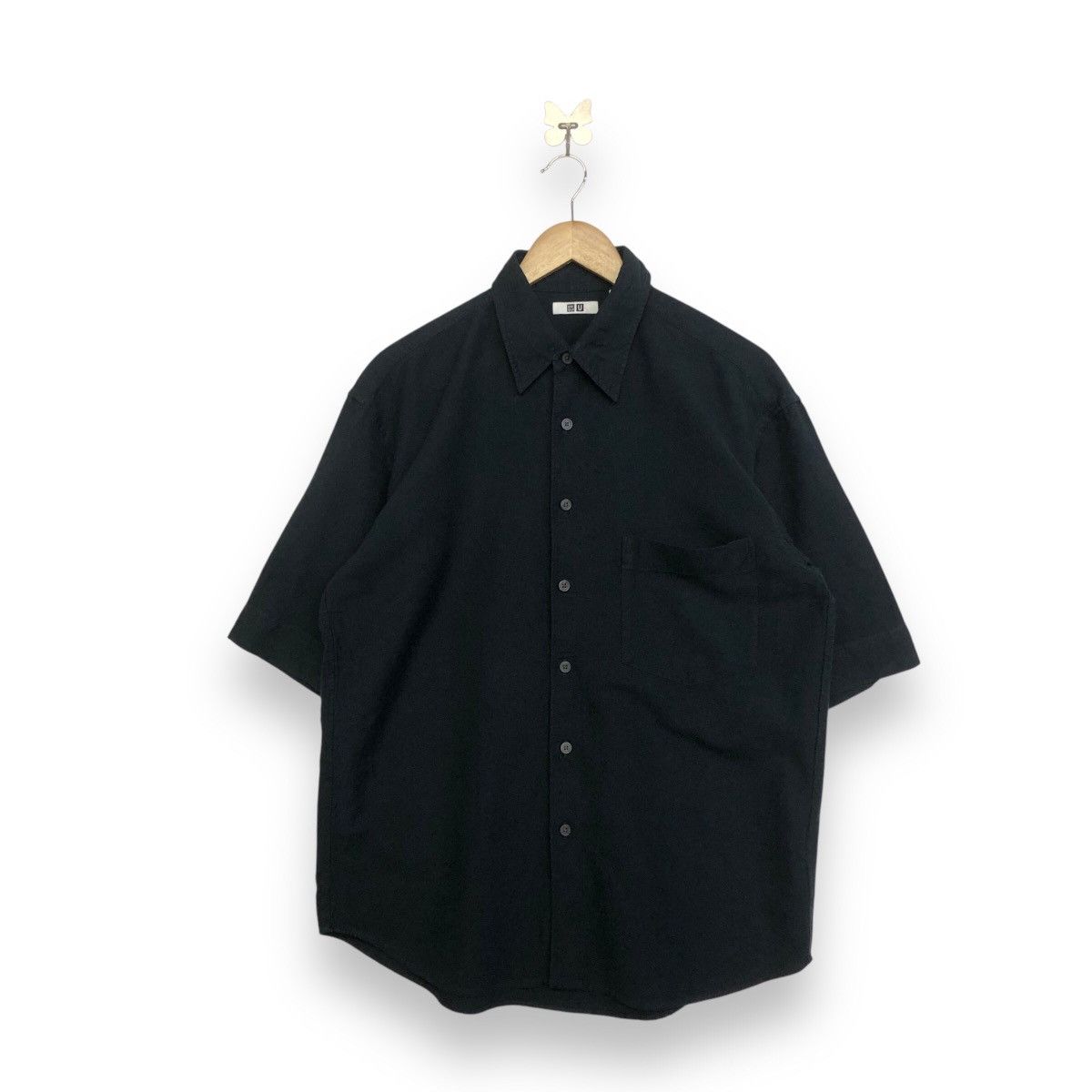 Lemaire × Uniqlo Uniqlo U X Christophe Lemaire Oversize Button Shirt Size US M / EU 48-50 / 2 - 1 Thumbnail