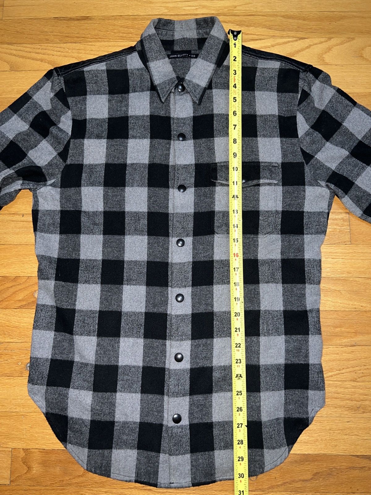 John Elliott 41 Overshirt Lambskin Flannel Size US M / EU 48-50 / 2 - 10 Thumbnail